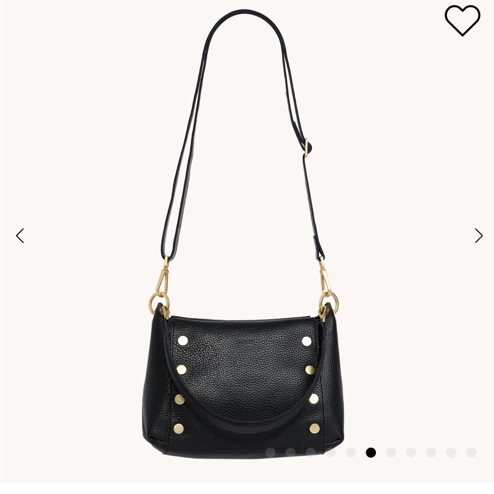 Hammitt Black and Gold Crossbody Bag with Sleek Design